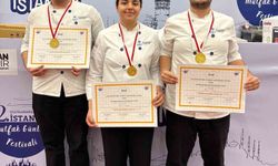 (Düzeltme) 'BAU Gastronomi' öğrencilerine 2 altın madalya