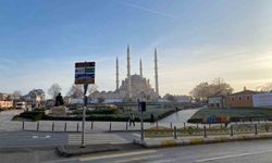 Edirne merkezde hava kirliliği çıplak gözle görüldü