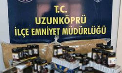 Edirne'de binlerce makaron ele geçirildi