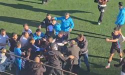 Elazığ'da amatör maçta kavga