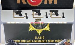 Elazığ'da uyuşturucu ve silah operasyonu: 1 tutuklama