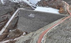 Erikdibi Göleti inşaatında çalışmalar sürüyor