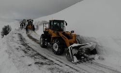 Erzincan'da kardan ulaşıma kapanan 12 köy yolu açıldı
