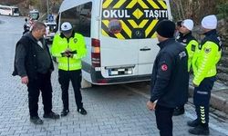 Erzincan'da servis araçlarına denetim