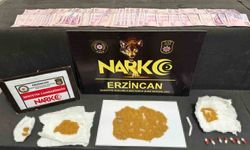 Erzincan'da uyuşturucu operasyonu