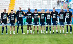 Erzurumspor'dan Filistin'e destek çağrısı