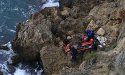 Falezlerde balık keyfi hastanede son buldu