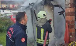 Fethiye'de ev yangını: 1 yaralı