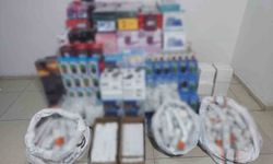 Gaziantep'te 1,3 milyon TL'lik kaçak elektronik eşya ele geçirildi: 1 gözaltı