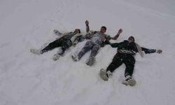 Gaziantep'te kar sevinci