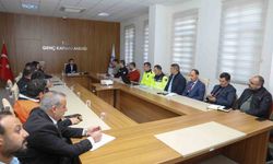 Genç'te kış tedbirleri ele alındı