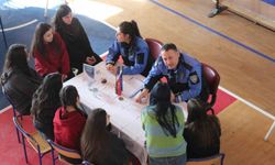 Germencik'te liseli gençler polisliği tanıdı