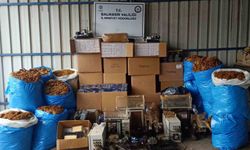 Gönen'de kaçak tütün operasyonu: 13 gözaltı