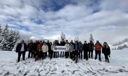 Gümüşhane'de kartpostallık manzara eşliğinde doğa yürüyüşü