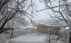 Hakkari'de kar ve fırtına etkisini sürdürüyor