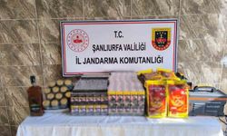 Haliliye ve Viranşehir'de kaçak alkol ve sigara ele geçirildi