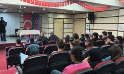 Haydar Aliyev, vefatının 22. yılında Haydar Aliyev Fen Lisesi'nde anıldı