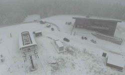 Ilgaz Dağı'nda kar kalınlığı 20 santimetreye ulaştı