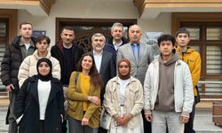 İlk kamu kuruluş ziyaretini Müftü Gül'e yaptılar
