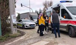 Işık ihlali kaza getirdi: 2 yaralı