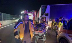 İstanbul TEM Otoyolu'nda sıkışmalı zincirleme kaza: 4 yaralı