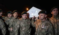 İstanbul'da şehit düşen polis memurunun naaşı Samsun'a getirildi