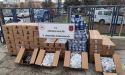 Jandarmadan sahte ilaç operasyonu: 13 buçuk milyon liralık malzemelere el konuldu