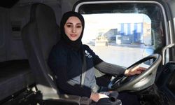 'Kadınsın yapamazsın' dediler, şimdi tır şoförlüğü yapıyor