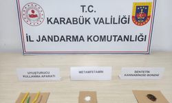 Karabük'te 81 sentetik hap ele geçirildi