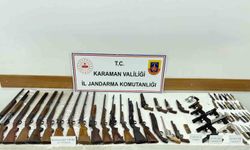 Karaman'da jandarmadan silah operasyonu: 1 gözaltı