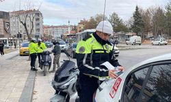 Karaman'da motosiklet denetimleri devam ediyor