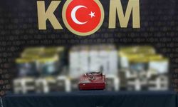 Karaman'da ruhsatsız silahlar ile kaçak tütün ele geçirildi: 5 tutuklama