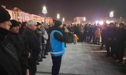 Karapınar'da umre yolcuları dualarla uğurlandı