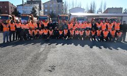 Karla ve buzla mücadele dualarla başladı