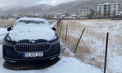 Karlıova beyaza büründü