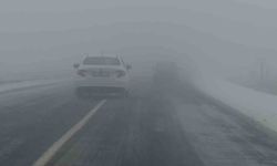 Kars'ta yoğun sis: Uçak seferleri iptal edildi