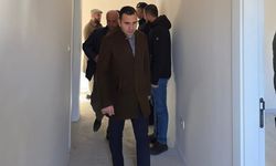 Kaymakam Algın, köy evleri inşaatlarını inceledi