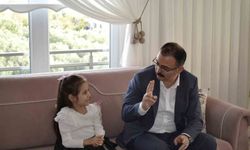 Kaymakam Ateş, öğrencilerin misafiri oldu