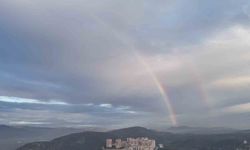 Kestel semalarında gökkuşağı oluştu