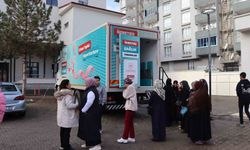 KETEM tırı Oltu'da tarama yapıyor