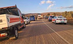 Kilis'te iki araç kafa kafaya çarpıştı: 3 yaralı