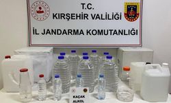Kırşehir'de kaçak alkol operasyonu: 62 litre kaçak alkol ele geçirildi