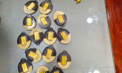 Kırşehir'de sahte altın oyununu kuyumcunun dikkati bozdu