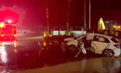 Kontrolden çıkan otomobilin sürücüsü hayatını kaybetti