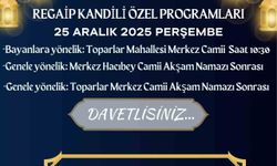 Köyceğiz'de Regaip Kandili nedeniyle özel programlar düzenlenecek