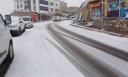 Kulp'ta gizli buzlanma sürücülere zor anlar yaşattı