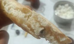 Kurtalan'da ekmeğin içinden sinek çıktı