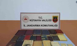 Kütahya'da jandarmadan tarihi eser operasyonu