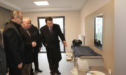 Kütahya'da yapımı devam eden öğretmenevine inceleme