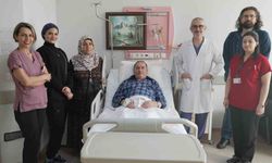 Malatya'da aort yırtığı kapalı yöntemle onarıldı